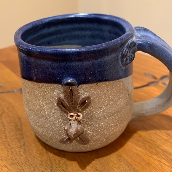 Handcrafted ceramic mug and bowl - chicken theme - Picture 2 of 6